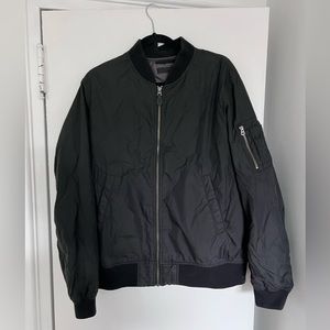 Uniqlo - Black Bomber Jacker - Size M